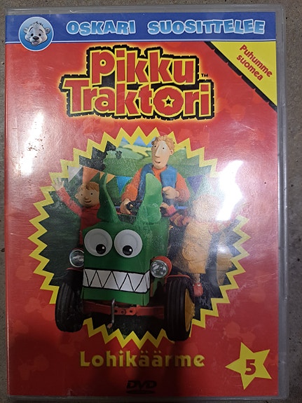 Pikku traktori 5 lohikäärme dvd