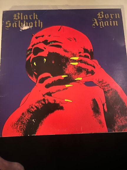 Black Sabbath Born Again LP