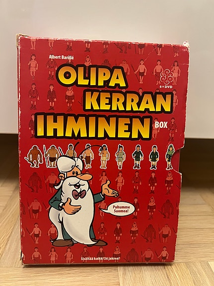 Olipa kerran ihminen 6x DVD boxi