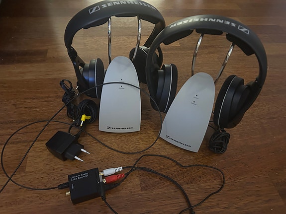 Sennheiser HDR 120 langattomat kuulokkeet (pari)