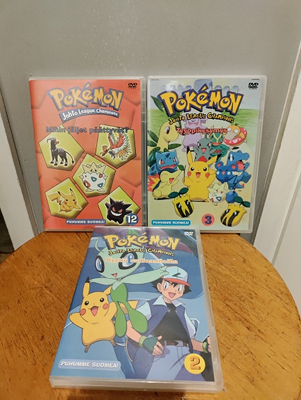 Pokemon DVD:t