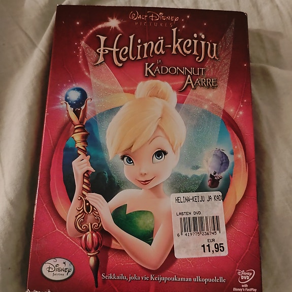 Disney Helinä-keiju Kadonnut aarre DVD