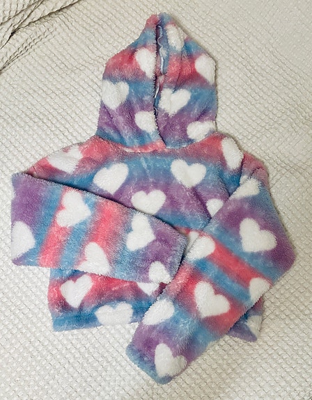 Lindexin cropattu fleece-huppari 146/152