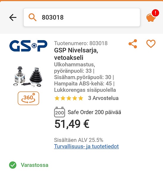 Audi B5 vetonivel sarja