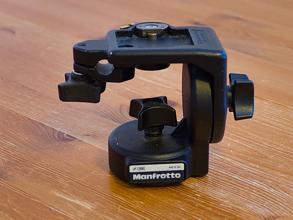 Manfrotto 128RC videopää (varaosiksi / projektiin)