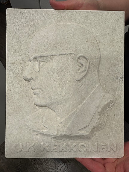 Urho Kekkonen reliefi