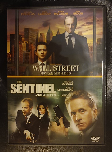 Wall Street - Money Never Sleeps & The Sentinel - Salaliitto 2xDVD
