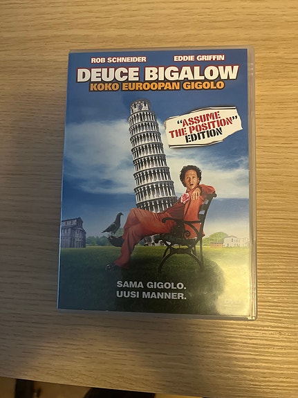 Deuce Bigalow Koko Euroopan Gigolo DVD-elokuva