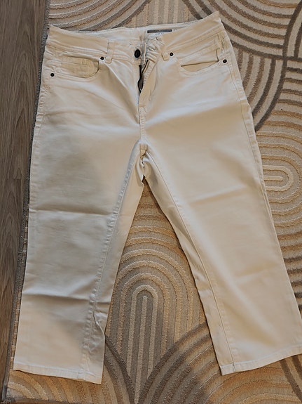 edc Capri-housut valkoinen koko 38