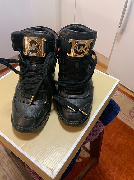 Michael Kors tennarit nahka, koko 7, 37, kiilakorot