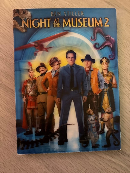 Night at the Museum 2 DVD linssimäinen slipari