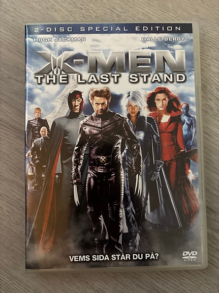 X-Men The Last Stand DVD 2 levyinen
