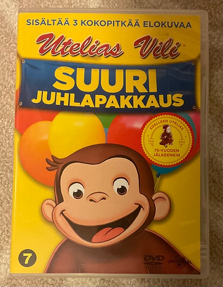 Utelias Vili Juhlapakkaus ( 3 x DVD ) box