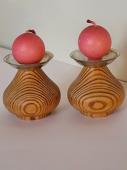 Aarikka kynttilänjalka 2kpl