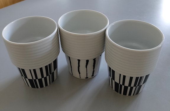 Rörstrand design Filippa K muki x 3