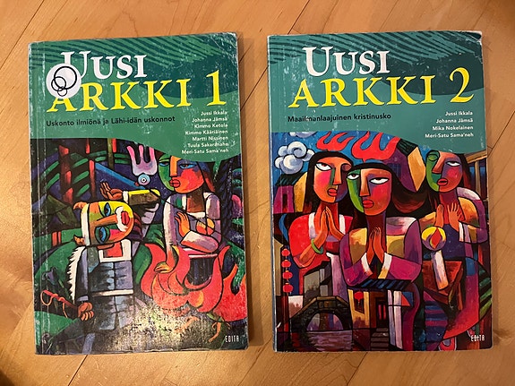 Uskonto oppikirjat 1 ja 2 (Uusi arkki)
