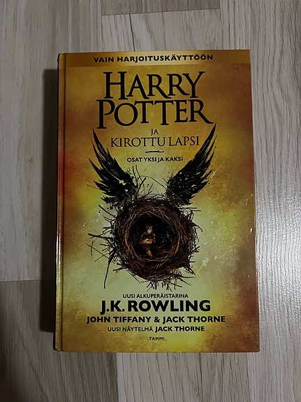 Harry Potter ja kirottu lapsi kirja
