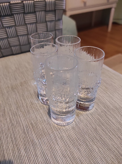 5kpl Iittala Niva-snapsilaseja