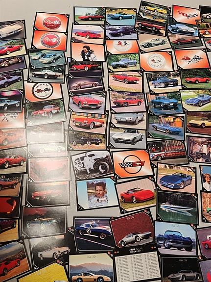 Corvette Keräilykortit