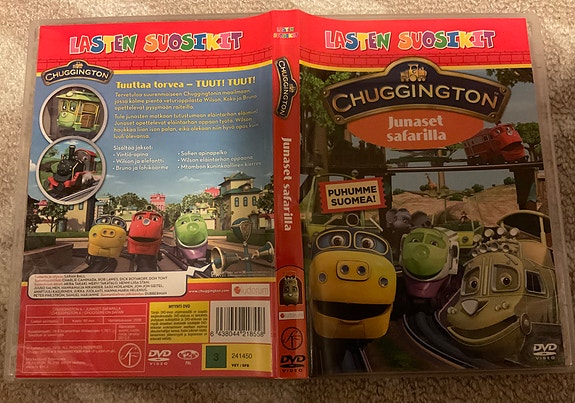 Chuggington - junaset safarilla ( DVD )