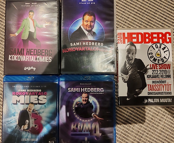 Sami Hedberg Stand up paketti+luokkakokous 1&2DVD/Bluray