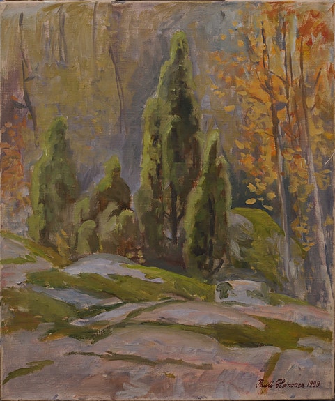 Pauli Heinonen Öljyvärityö