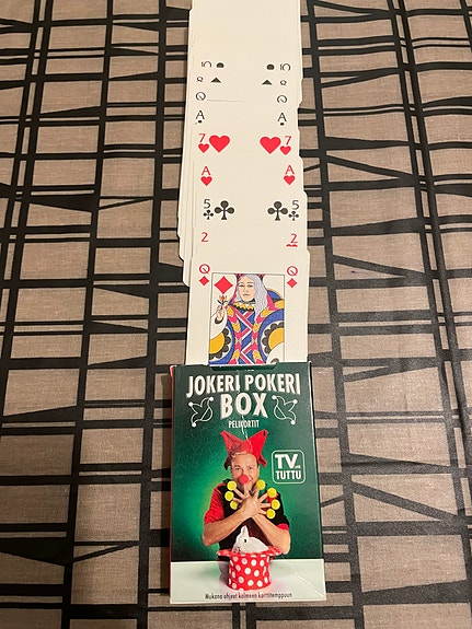 Jokeri pokeri box -pelikortit