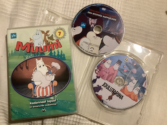 Muumi dvd elokuvat