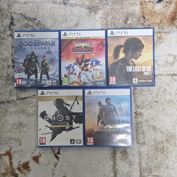 Ps5 ja Ps4 pelit