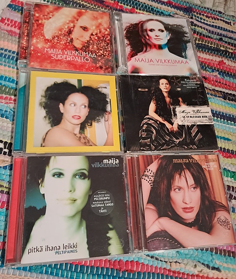 Maija Vilkkumaa CD:t
