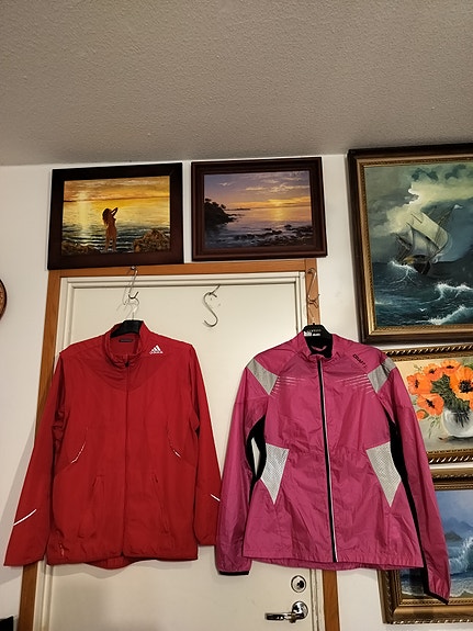 Craft tuulitakki l, Adidas tuulitakki l