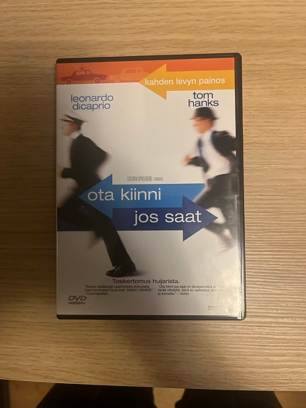 Ota kiinni jos saat elokuva DVD