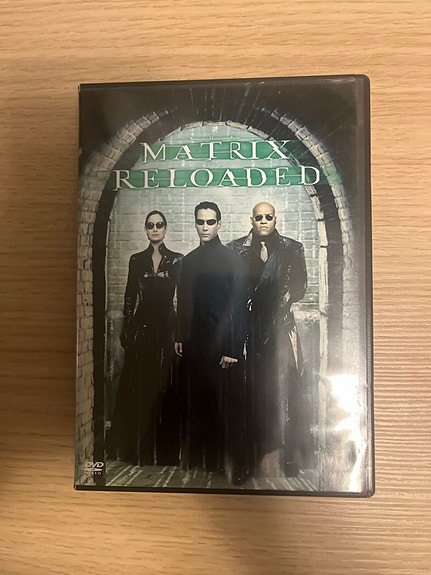 Matrix Reloaded DVD-elokuva