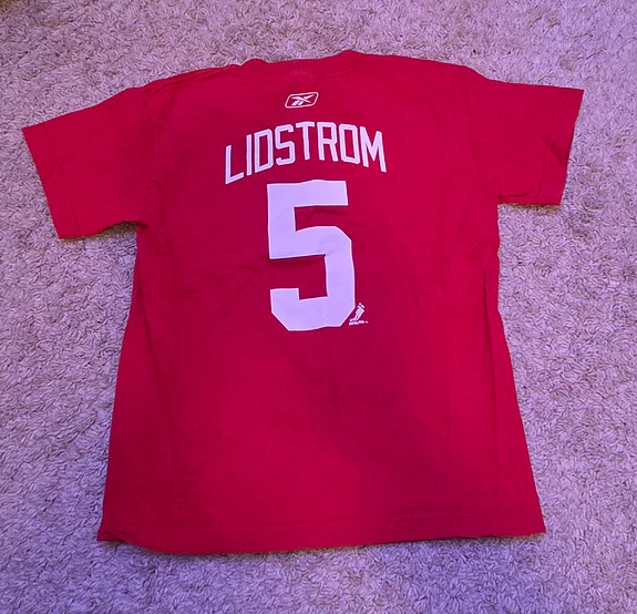 T-paita NHL Lidstrom (Detroit)
