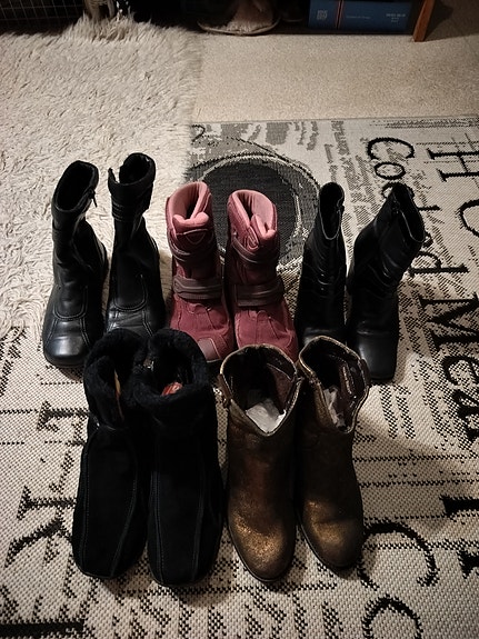 Ecco kengät 38, viking Gore Tex kengät 39, korkokengät 37, kengät 38,39