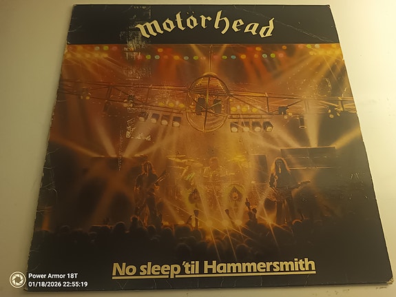 Motörhead 4 lp levyä