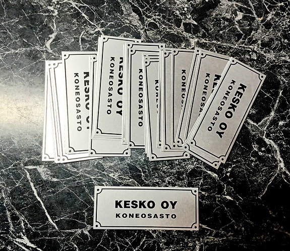 KESKO OY KONEOSASTO -laattapari, LEYLAND