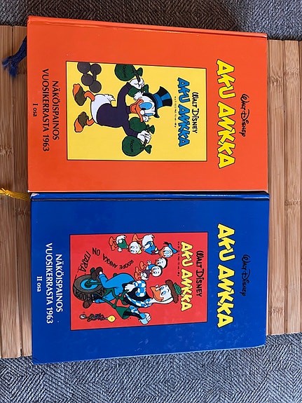 Walt Disney Aku Ankka Näköispainos Vuosikerrasta 1963 Kirjat