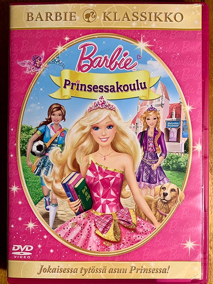 Barbie Prinsessakoulu DVD