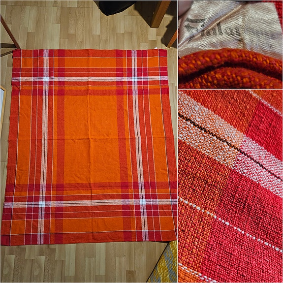 Vintage Finlayson pöytäliina liina kangas tekstiili