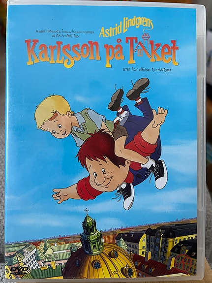 Karlsson på taket/Katto- Kassinen, dvd