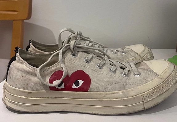 CDG x Converse kengät kokoa 42