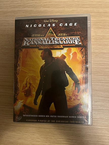 National Treasure DVD-elokuva