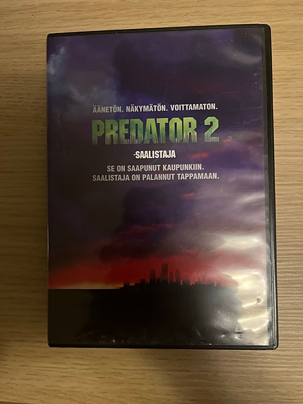 Predator 2 DVD-elokuva