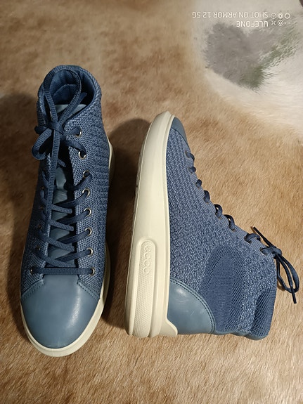 Ecco Soft3  41(40)/26.5cm nahka/kangas tennarit