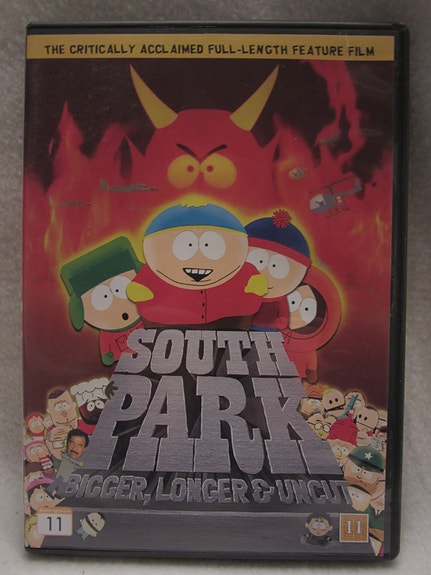 South Park: Isompi, pidempi ja leikkaamaton dvd