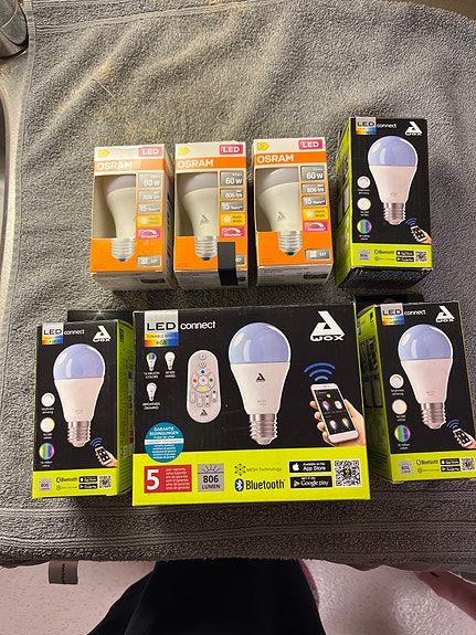 LED lamput