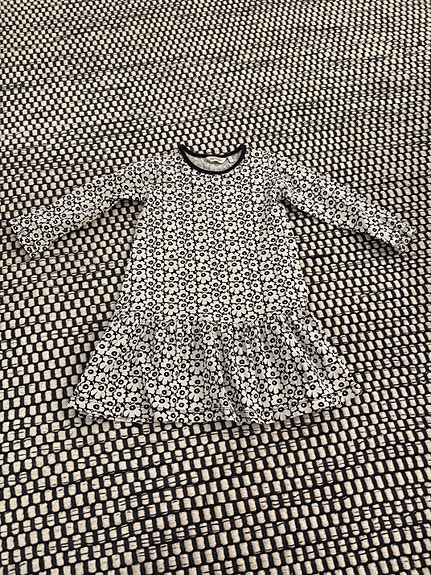 Marimekko kultarinta pikkuinen unikko mekko 92/98