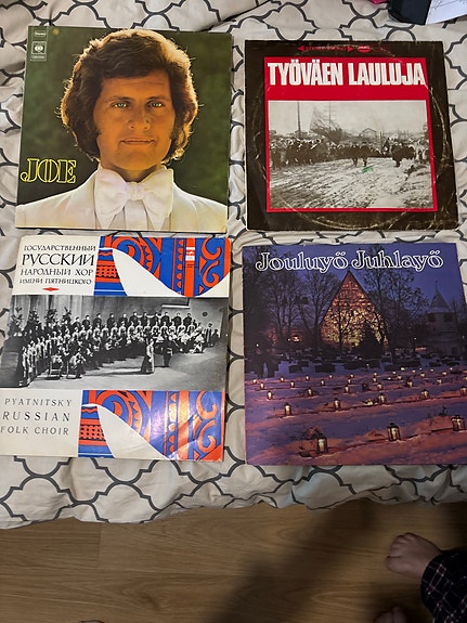 Ryazantsev Russian Folk Choir vinyylilevyt kokoelma