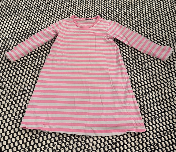 Marimekko tasaraita mekko pinkki 104/110